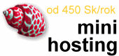 webhostingov balk mini - 450,- Sk